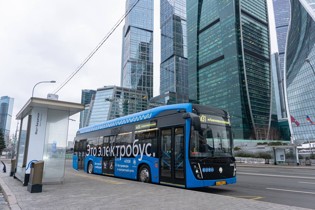 «КАМАЗ» заключил крупнейший контракт на поставку электробусов в Москву