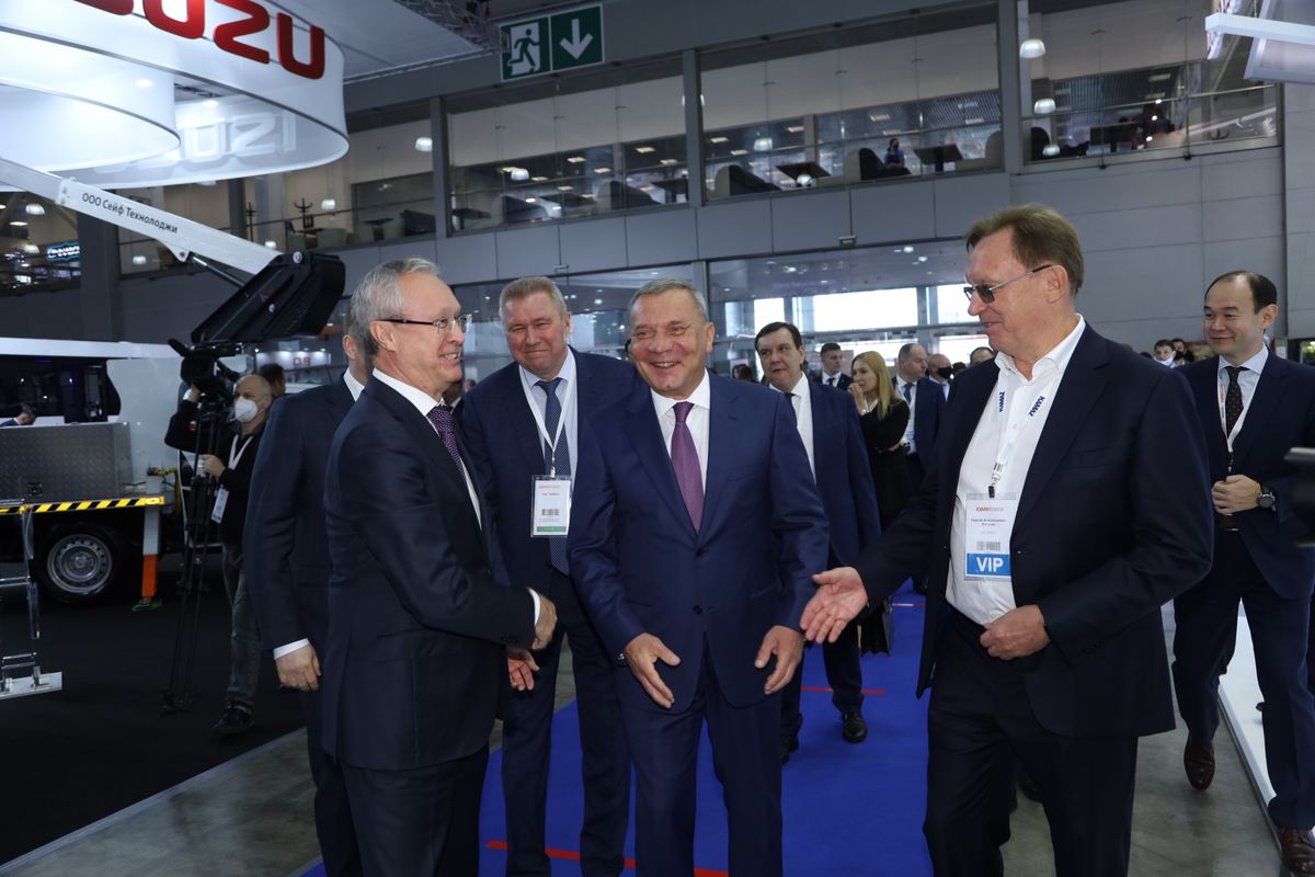 Russian statesmen at COMTRANS 2021