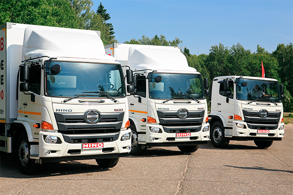 Автомобили HINO на выставке COMTRANS-2019