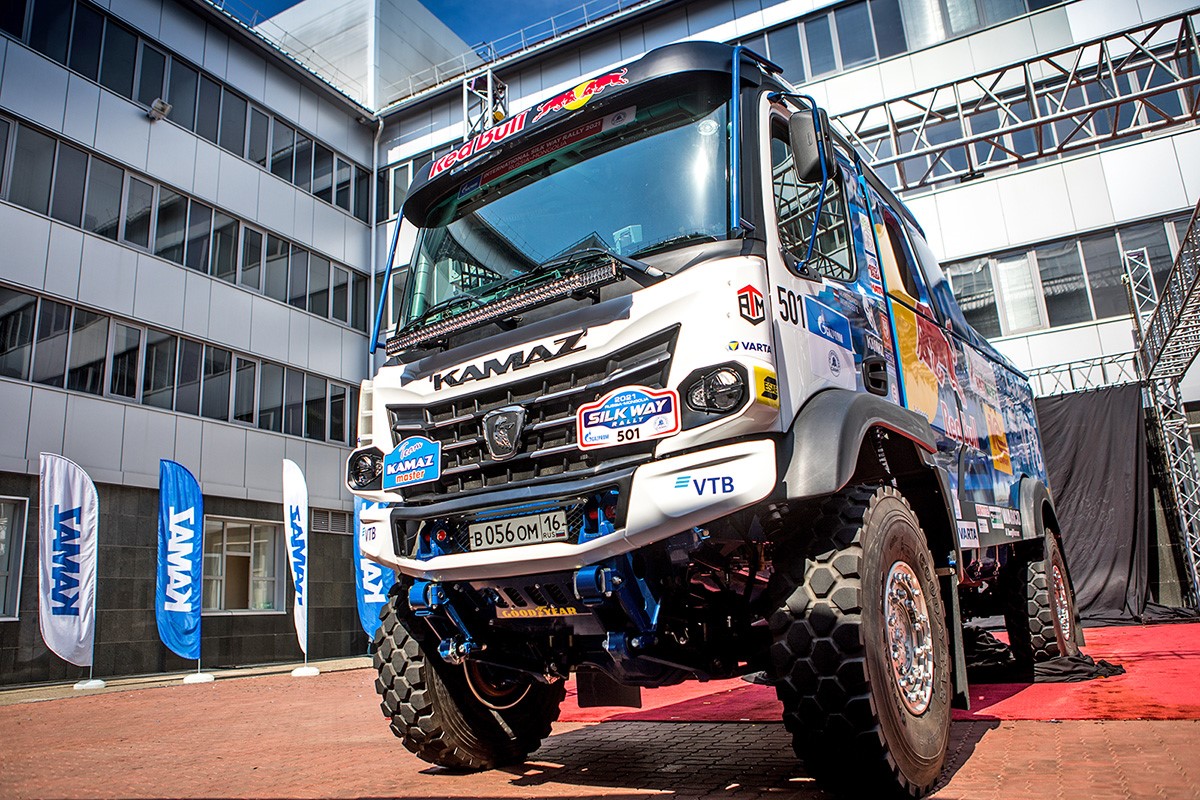 Спортивный грузовик КАМАЗ нового семейства К5