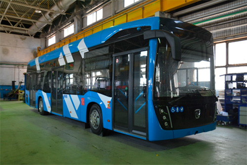 «КАМАЗ» выпустил троллейбус с увеличенным автономным ходом