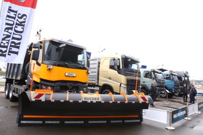 Construction and other special vehicles at COMTRANS2021