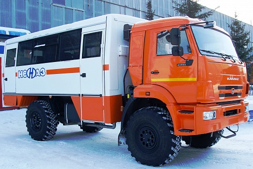 КАМАЗ показал вахтовый автобус НЕФАЗ-42111М