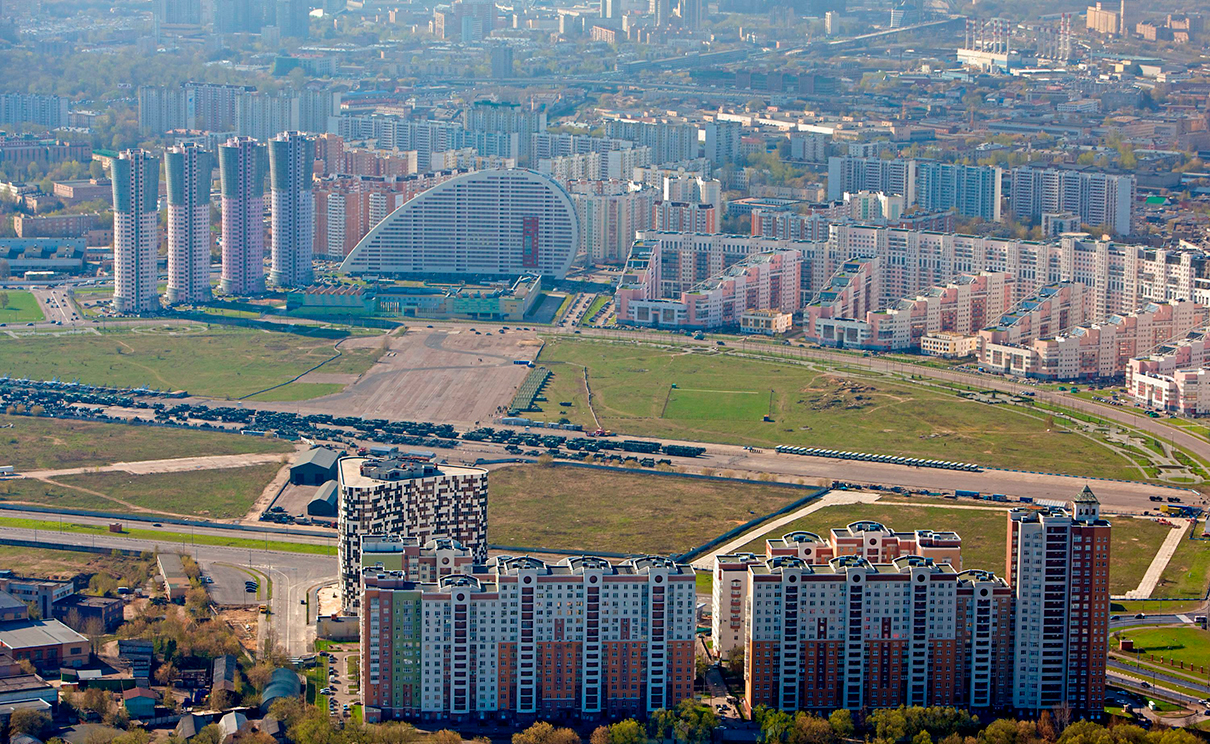 Ходынское поле в Москве, аэродром им. Фрунзе