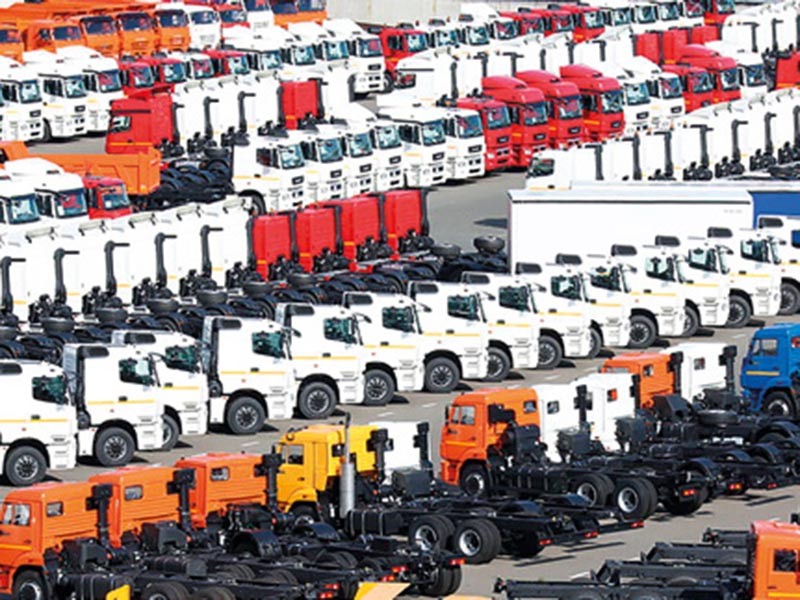 Рынок новых грузовиков вырос вдвое